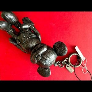 Coach Mickey Mouse key chain